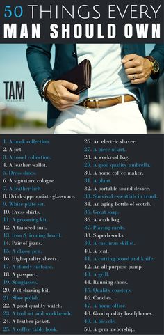 Every Man Should Own, Gentlemens Guide, Gentleman Rules, Gentlemans Guide, Der Gentleman, Items For Men, Men Tips, Gentlemans Club