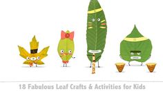 leaf crafts and activities for kids