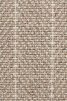 closeup view of beige and white checkered wool fabric textured with fine lines