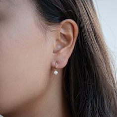 Featuring a minimalistic drop style design, the Elan Diamond Hanging Round Earrings will elevate your everyday look with the hanging round diamond adding some sparkle to your collection. Available in 10K and 14K yellow gold, white gold, and rose gold Length: 15.71 mm / Width: 4.81 mm SI1 Diamond Clarity H-I Diamond Color Total Carat weight: 1/10 CT Ethically sourced materials and conflict-free diamonds Fully compliant with The Kimberley Process Small Drop Earrings Gold Indian, Small Hangings Gold Earrings, Diamond Earrings Daily Wear, Small Hanging Earrings Gold, Hanging Diamond Earrings, Small Hanging Earrings, Everyday Diamond Earrings, Hanging Earrings Gold, Small Diamond Earrings