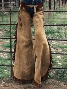 Handmade Cowgirl Chap Buck Skin Suede Leather Pant Rodeo Chap Western Leather Chap Suede Gifts For Her , Gifts For Women Handmade Rodeo Cowboy Style Suede Leather Pant Chap Mountain Cowgirl Western Cowboy chaps Description and Features An authentic, high quality and great value item. You're only paying a couple of extra for a real leather product- we never compromise on the quality so you may buy with full confidence. Professionally designed and manufactured with great attention to Men Suede Western Style Leather Pant With Fringes. All Colours are available on demand * Size Type: Regular * Handmade Yes * Outer Shell Material: Suede and its thickness is 1.5 mm * Style: Western Style * Closure: Zipper * Theme: Western * Fit: Regular * Type: Cowboy Pant * Department: Unisex * Stich Material: Mountain Cowgirl, Cowgirl Chaps, Cowboy Chaps, Western Cowgirl Style, Cowboy Pants, Cowboy Costume, Cowboy Outfits, Rodeo Cowboy, Leather Pants Women