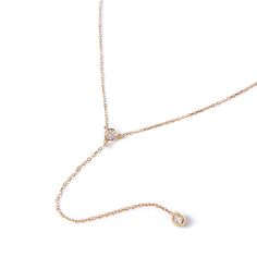 Gold Crystal Y Lariat Necklace, Minimal Dainty Jewelry – AMYO Jewelry Lariat Necklace Gold, Delicate Layered Necklace, Layer Necklaces, Gold Lariat Necklace, Layered Choker Necklace, Silver Necklace Set, Layered Necklace Set, Necklace Sets, Diamond Drops