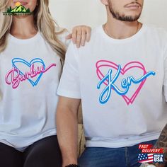 Barbie And Ken Couple Shirt Lover Classic T-Shirt Check more at https://barronoutdoor.com/product/barbie-and-ken-couple-shirt-lover-classic-t-shirt/ Barbie Shirt, Couple Shirt, Barbie And Ken, Couple Shirts, Classic T Shirts, Birthday, T Shirt