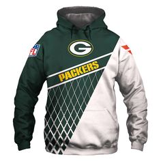 Get your product: Green Bay Packers  Hoodie Cheap Sweatshirt Gift For Fan
1. PRODUCT INFORMATION:

Proudly printed in America
5.3 oz, unisex fit
Heavy cotton, classic midweight fabric
Material: 100% cotton | Dark Gray: 50% cotton:50% polyester | Light Gray: 90% cotton:10% polyester
Double-needle stitched neckline, bottom hem, and sleeves
Quarter-turned to eliminate center crease
7/8 inch collar
Tear-away label
Machine-wash safe
Copyrighted artwork
2. SIZE CHART:
3. RETURN:
We will gladly issue y Green Bay Packers Hoodie, Green Bay Packers Logo, Cheap Sweatshirts, Rugby Team, Nfl Green Bay, 3d Hoodie, Print Hoodie, Zipper Hoodie, Green Bay Packers