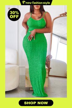 Casual Solid Backless Spaghetti Strap Long Plus Size Dresses Green Solid Color Maxi Dress For Night Out, Green Maxi Dress For Night Out, Casual Spaghetti Strap Maxi Dress For Party, Sleeveless Maxi Dress With Back Tassel Tie-up For Vacation, Fitted Maxi Dress With Spaghetti Straps For Beach Cover-up, Green Maxi Length Beach Cover-up, Maxi Length Beach Cover-up Dress With Tassels, Multicolor Maxi Length Cover-up For Vacation, Wholesale Fashion