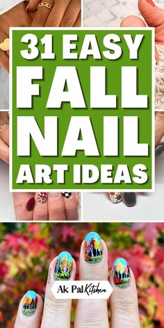 Fall nail art is perfect for embracing the season. Explore autumn nail designs that feature cozy fall nails, pumpkin nails, and warm-toned nails. Try cute autumn nails with rustic nail designs or earthy tones that reflect the beauty of the season. Discover trendy fall nails with leaf nail art, sweater weather nails, and festive fall nails for a stylish manicure. Check our fall manicure ideas like dark fall nails, autumn glitter nails, and harvest nails, perfect for October and Thanksgiving. Fall Nails With Leaf, Rustic Nail Designs, Easy Fall Nail Art, Fall Nails Pumpkin, Harvest Nails, Sweater Weather Nails, Fall Manicure Ideas, Weather Nails