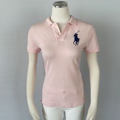 Nwt Ralph Lauren Skinny Fit Big Pony Polo Toppink ..Size Small.. 100% Cotton....17’ Laying Flat Pit To Pit..24’ Front Length 25 1/2’ Length Back.. 6 1/2’ Sleeve Fitted Ralph Lauren Pink Top, Ralph Lauren Pink Spring Top, Ralph Lauren Pink Top For Spring, Fitted Pink Ralph Lauren Top, Off Shoulder Peplum Top, Ralph Lauren Blouse, Navy Striped Shirt, Ralph Lauren Fall, Green Long Sleeve Top