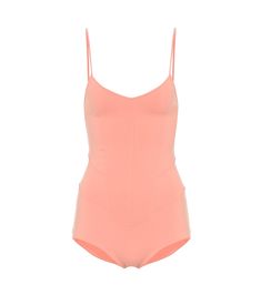 Lend an elegant feel to your activewear edit with this pale-pink Corset bodysuit from Live The Process. Constructed of moisture-wicking technical jersey, this body-forming silhouette has slender shoulder straps, vertical seams and brief-inspired bottoms. Layer yours over contrast leggings. Body Corset, Pink Live, Corset Bodysuit, Feather Skirt, Pink Corset, Stella Mccartney Adidas, Mens Fashion Summer, 90s Fashion, The Process