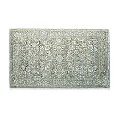 Mila Vintage Bath Rug | Frontgate Glam Bathroom Decor Ideas, Bathroom Rugs Ideas Master, Bathroom Mats Decor Bath Rugs, Bathroom Mats Decor, Bathroom Rug Ideas, Rug In Bathroom, Glam Bathroom Decor, Luxury Bathroom Rug, Victorian Bath