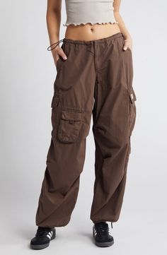 BDG Urban Outfitters Cotton Cargo Joggers | Nordstrom Relaxed Fit Cargo Jeans With Multiple Pockets For Outdoor, Relaxed Fit Cargo Pants Utility Style, Relaxed Fit Cargo Pants In Utility Style, Baggy Utility Cargo Jeans With Elastic Waistband, Utility Cargo Pants With Pockets And Loosely Fitted Hips, Relaxed Fit Cargo Jeans With Elastic Waistband For Outdoor, Relaxed Fit Tapered Leg Cargo Jeans For Outdoor, Relaxed Fit Parachute Pants With Cargo Pockets For Fall, Fall Relaxed Fit Parachute Pants With Cargo Pockets