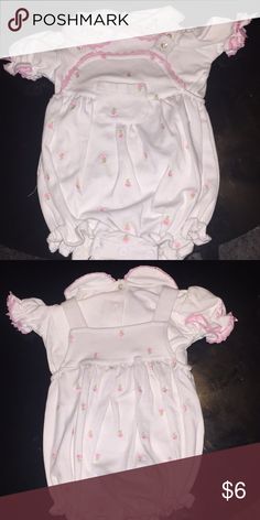 NWOT one piece NWOT cuddle bear one piece. White with pink flowers all over. cuddle bear One Pieces Pink Flowers, Kids Shop, One Piece, Fashion Tips, Fashion Trends, Fashion Design, Clothes Design, Pink