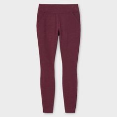 Women's NoGA Naturale Cotton Knit Leggings Full-length Cotton Leggings For Fall, Moisture-wicking Elastane Leggings, Affordable High-waist Cotton Leggings, Moisture-wicking Compressive Elastane Leggings, Fitted Full-length Cotton Leggings, Duluth Trading, Knit Leggings, Cotton Leggings, Wide Waistband