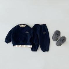 This charming set of baby clothes is an ideal choice for a comfortable winter outfit. The coat boasts a classic regular sleeve style, complete with long sleeves and an O-neck collar. The pattern type of the coat is letters, adding a playful touch to the ensemble. Made of high-quality cotton, this set is true to size, so you can select your normal size with confidence. The fabric type is worsted, which ensures softness and warmth. The department name is baby, which highlights the comfort and safe Cozy Long Sleeve Sets For Fall, Fall Playtime Long Sleeve Sets, Fall Playtime Sets With Long Sleeves, Cozy Playtime Sets For Fall, Solid Color Playtime Sets For Fall, Fall Playtime Solid Color Sets, Fall Long Sleeve Set With Letter Print, Fall Letter Print Long Sleeve Set, Winter Cotton Sets With Long Sleeves