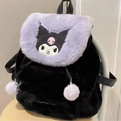 Y2k My Melody, Kuromi Y2k, Kuromi Backpack, Pochacco Plush, Sanrio Backpack, Goth Purse, Hello Kitty Backpack, Hello Sticker, Kitty Backpack