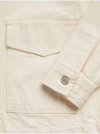 Cropped Utility Jacket | Banana Republic