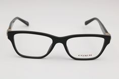 Glasses are customer returns or shelf pulls and may include demo lenses or lenses of an unknown magnification and will need to be replaced. See photos for condition. Coach Eyeglasses, Rectangle Eyeglasses, Black Rectangle, Eyeglasses Frames, See Photo, Lenses, Health And Beauty, Beauty, Black