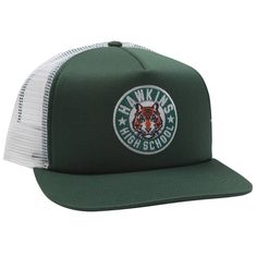 Nike x Stranger Things Pro Cap (fir) Retro Trucker Hat For Baseball Season Streetwear, Retro 5-panel Baseball Cap For Sports, Retro Green Snapback Hat For Outdoor, Retro Trucker Hat For Baseball Season, Retro Trucker Hat With Embroidered Logo, Vintage 5-panel Trucker Hat For Sports, Retro Sports Snapback Hat With Embroidered Logo, Retro Sports Baseball Cap With Letter Print, Retro Sports Hat With Letter Print