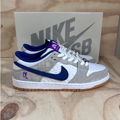 Nike - Sb Dunk Rayssa Leal - Sneakers - White/Gray - Women's - 9 - New With Tags/Box - Fz5251-001 With Box. Smoke-Free. Carefully Packaged When Shipped. Pair In Photos Is The Exact Par You’re Purchasing. Check Pictures For Details. Make Sure To Follow Us. We Post A Ton Of Shoes And Offer Bundle Pricing. Our Inventory: Nj03/26/24 Custom Nike Sb Dunk, Nike Sb Shoes Box, Luxury Low-top Custom Sneakers For Skateboarding, Custom Nike Sb, Nike Sb Dunk Low Atmos Elephant, Nike Sb Chron 2 Canvas, Nike Shoes Photo, Jordan Low, Pretty Shoes Sneakers