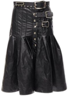 Luxury Fitted Skirt With Belt Loops, Edgy Belted Mini Skirt, Luxury Black Leather Skirt, Fitted Leather Belted Skirt, Leather Skirt With Belt Loops For Fall, Gladiator Skirt, Chopova Lowena, 2020 Runway, Black Leather Belt