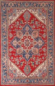 A Beautiful Genuine Pakistan Kazak rug is Hand Knotted by skillful weavers in Pakistan with 100% Wool Material. This rug is NEW. dimensions are 9' 10'' X 6' 4'' in foot and 300 X 193 in centimeter. the primary color is Red. This rug comes with free shipping and a free 30 days return for a full refund.  (Applies for shipments and returns in the US - Except HI and AK) Want to see more Kazak Rugs? Search for the size and color that you need: https://www.etsy.com/shop/RugSourceOutlet?ref=seller-plat Luxury Area Rugs, Floral Carpet, Chinese Rug, Food Poster Design, Living Room Area Rugs, Gabbeh Rug, 3x5 Rug, Turkish Carpet, Wool Carpet