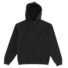 Black Hooded Sweatshirt Size: L Length: 29 Inch Pit To Pit: 24.5 Inch Sleeve: 25.5 Inch 16oz | 100% Organic Cotton Preshrunk No Drawstring Kangaroo Pocket Black Hoodie With Double-lined Hood For Streetwear, Black Long Sleeve Sweatshirt With Adjustable Hood, Black Sweatshirt With Adjustable Hood And Long Sleeves, Black Hoodie With Adjustable Hood, Oversized Black Hoodie For Sportswear, Oversized Black Hoodie For Sports, Urban Black Hoodie With Drawstring, Black Hoodie With Ribbed Cuffs For Streetwear, Black Fleece Sweatshirt With Adjustable Hood