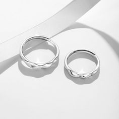 Signature relationship jewelry makes a perfect present for His and Hers jewelry, friendship rings and matching bands for couples. Discover all our 925 Sterling Silver matching jewelry HERE Material: 925 Sterling Silver Weight about: 3.0g for men;2.1g for women Sterling Silver Open Couple Rings, Silver Open Ring Couple Rings, Silver Open Ring For Couples, Adjustable Couple's Rings For Anniversary, Adjustable Silver Couple Rings, Adjustable White Gold Couple Rings, Relationship Jewelry, His And Hers Jewelry, Jewelry Friendship