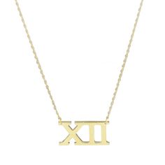 Moon and Lola - Roman Numeral Necklace Necklaces Moon, Sea Shanty, Roman Numeral Ring, Dove Necklace, Monogram Earrings, Engraved Bar Necklace, Monogram Bracelet, Number Necklace, Monogram Ring