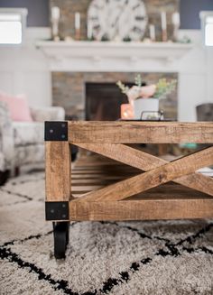 A Cozy, Rustic Glam Living Room Makeover for Fall The Brick, Living Room Makeover, New Furniture, Room Makeover, Diy Ideas