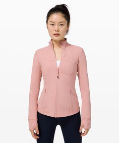 Whether you're up for adventure or ready for downtime, our fan-favourite Define Jacket, powered by Luon™ fabric, has a feel-good fit that can do it all. Define Jacket Luon, Lululemon Define, Define Jacket, Lululemon Define Jacket, Women's Hoodies, Lululemon Jacket, Pink Pastel, Women Hoodies Sweatshirts, Jackets Online