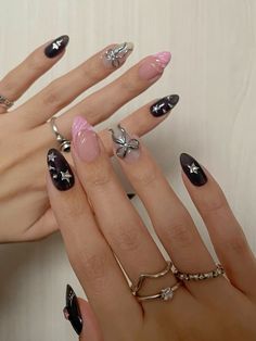 Uñas Cute, Uñas Ideas, Simple Gel Nails, Minimal Nails, Casual Nails, Aesthetic Nails, Cute Gel Nails, New Nails