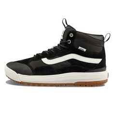 Vans Ultrarange Exo Hi 'Black / Marshmallow' Vn0a5ks51kp Outdoor Hiking Sneaker Men 7.5 Women 9 Men 8 Women 9.5 Men 8.5 Women 10 Shoes Are Brand New And Never Been Worn. Shoes Come With Their Original Box, Which May Show Mild To Moderate Amounts Of Wear From Handling. Black High-top Winter Sneakers, Winter Black High-top Sneakers, Fall Outdoor Black Sneakers, Black Mid-top Sneakers For Fall, Vans Leather Sneakers For Fall, Sporty Vans Sneakers For Fall, Casual Black High-top Sneakers For Outdoor Activities, Vans Fall Sneakers, Vans Sneakers For Fall