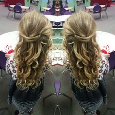 Girls Pageant Hair, Pageant Hair Updo, Babylights Hair, Miss Pageant, V Hair, Dress Hairstyles, Hair Updo, Half Up Hair