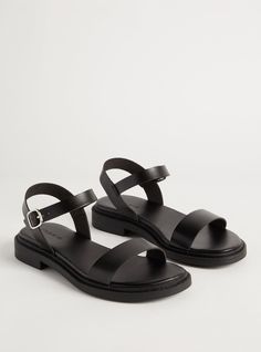 Two Piece Sandals (WW)Two Piece Sandals (WW), BLACK Unique Fits, Open Toed Heels, Extra Rooms, Bra Lingerie, Ankle Strap, Open Toe, Two Piece, Buckle, Sandals