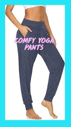 Cozy Yoga, Comfy Lounge Pants, Womens Capri Pants, Pajamas Comfy, Joggers Pants, Casual Joggers, Soft Pants