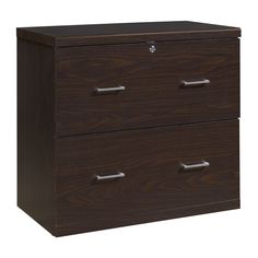 OSP Home Furnishings Alpine Lateral File Espresso Espresso Furniture, 2 Drawer File Cabinet, Drawer Labels, Wood File, Cabinet Locks, Lateral File, Lateral File Cabinet, Metal Cabinet, Bathtub Accessories