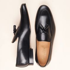 Loafers. Mens Tassel Loafers, Classic Wardrobe Staples, Classic Wardrobe, Tassel Loafers, Clean Lines, Calf Leather, Investment, Dress Shoes Men, Oxford Shoes