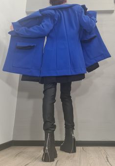 "Winter Jacket, Wool Jacket, Plus Size Clothing, Oversize Coat, Women Jacket, Gothic Jacket, Button Jacket, Asymmetric Jacket ❤️ Extravagant designs and high quality fabrics! ❤️ Materials & Care Wool  Hand wash at low temperatures. Do not machine dry. Do not iron. Do not dry clean! ❤️ Sizing We can make your piece from XS to 5XL! Everything in the shop can be also made according to your measures free of charge! ❤️ Shipping ✈ Ready to ship The time I need to prepare an order for shipping varies. Deconstructed Jacket, Wool Winter Jacket, Oversize Coat, Gothic Jackets, Balloon Dress, Asymmetric Jacket, Wool Winter, 13 Days, Women Jacket