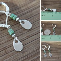 #dangleearrings #daintyearrings #turquoisesilver #turquoisesterling #earringsdangle #dangle #dangledropearrings #greenturquoise #tinyearrings #tinysterling #turquoiseearrings #dangleanddrop #sterlingearrings Green Sterling Silver Teardrop Earrings Hypoallergenic, Minimalist Teardrop Jewelry With Lever Back Ear Wires, Minimalist Nickel-free Adjustable Teardrop Earrings, Adjustable Nickel-free Minimalist Teardrop Earrings, Minimalist Adjustable Nickel-free Teardrop Earrings, Nickel Free Teardrop Pendant Earrings, Minimalist Sterling Silver Teardrop Earrings Nickel Free, Minimalist Nickel Free Sterling Silver Teardrop Earrings, Nickel-free Minimalist Sterling Silver Teardrop Earrings