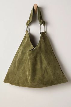 Bobbi Slouch Suede Tote | Free People Suede Bag Outfit, Purse Trends, Slouchy Tote, Suede Tote Bag, Slouchy Bag, Suede Purse, Fall Handbags, Large Crossbody Bags, Suede Tote