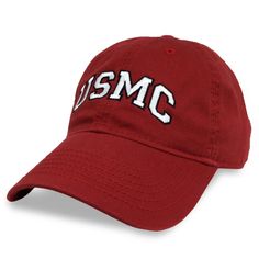 The USMC Arch washed twill hat with details you won’t find anywhere else is built to last. Oh yeah, and with just the right wash and the perfect fit!  100% Cotton twillUnstructured low profile fitOne size fits mostFull top-stitching, self-fabric sweatband and tapingAdjustable fabric strap with antique brass slide bucklePremium hi-density visor boardEmbroidered "USMC" arched on front Military Pride, Military Hat, Oh Yeah, Top Stitching, Cotton Twill, Low Profile, Antique Brass, Density, Hats For Men