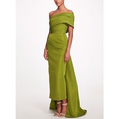 Silhouette:Sheath / Column; Hemline / Train:Sweep / Brush Train; Closure:Zipper UP; Built-In Bra:No; Embellishment:Bow(s),Strappy; Fabric:Taffeta; Sleeve Length:Sleeveless; Back Details:Backless; Tips:Colors may vary slightly due to different monitor settings,Professional dry cleaner only; Boning:No; Style:Vintage,Elegant; Occasion:Prom,Formal; Neckline:One Shoulder; Front page:Evening Gown; Listing Date:12/11/2023; Bust:; Hips:; Hollow to Floor:; Waist: Long Sleeve Wrap Dress Formal, Green Taffeta Dress, Black Tie Wedding Guest Dress Pink, Evening Dress With Shawl, Floor Length Gowns Formal, Column Dress Formal, Elegant Wedding Guest Dress Fall, Wedding Guest Summer Formal, Lightinthebox.com Dresses