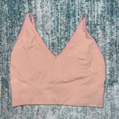 Never Worn Baby Pink Athletic Tank Crop Top Perfect Stretchy Material Tank Crop Top, Cropped Tank Top, Stretchy Material, Baby Pink, Crop Top, Womens Tops, Crop Tops, Women Shopping, Pink