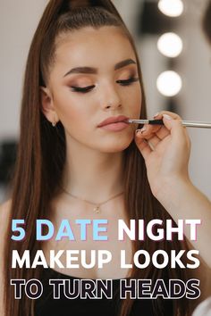 5 Date Night Makeup Looks to Steal the Show – CosmoGlamor Evening Makeup Tutorial Step By Step, Casual Date Night Makeup, Evening Makeup Looks Night, Party Make Up Night, Simple Date Night Makeup, Date Makeup Looks