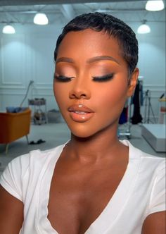 Nude Makeup, Makeup Style, Celebrity Couples, Short Hairstyles, Healthy Diet, Your Skin, Black Women, Diet, Hairstyles