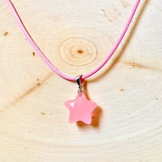 Cute Kawaii Pink Star Necklace! Price Is Per One Necklace. Adjustable Clasp With Matching Pink Necklace Strand. Perfect To Wear To The Beach Or To Just Add A Pop Of Pretty Pink Color To Your Outfit! Color: Bubblegum Pop Pink Brand Tagged Just For Exposure. Handmade. Pink Star Necklace, Handmade Adjustable Star Necklace, Trendy Star Embellished Jewelry Gift, Trendy Handmade Star-shaped Necklaces, Trendy Star Embellished Jewelry For Gifts, Trendy Handmade Star Necklaces, Trendy Handmade Star-shaped Necklace, Trendy Star-embellished Jewelry Gift, Handmade Trendy Star Necklaces