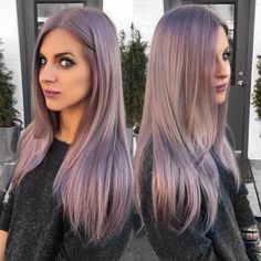 Stylist: Cambo Kelly Salon: Sugarhouse Parlor, UT Atelier by Square, Vegas Instagram: @cambokelly Purple Grey Hair, Lavender Nails, Hair Color Purple, Ideas Nails, Grey Hair Color