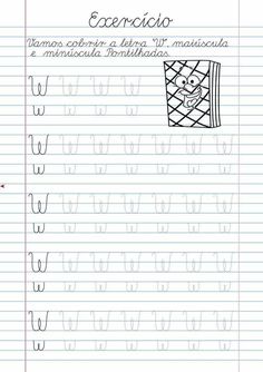 an exercise sheet with the letter e in spanish