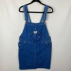 Vintage Carters Watch The Wear Dark Wash Overall Dress Pinafore Usa Size Large Measurements: Armpit To Armpit, 18” In Good Condition, Never Worn, Washed Once Vintage Blue Dresses With Pockets, Blue Vintage Dresses With Pockets, Dark Wear, Dresses Vintage, Overall Dress, Vintage Dresses, Retro Vintage, Overalls, Women's Dress