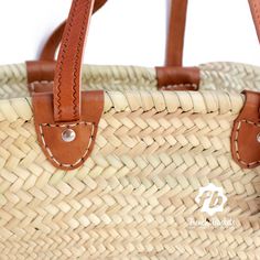 "luxury straw bag Handmade French Basket - luxury Basket long Flat Leather Handle Approx size : 54 x 35 cm / 21 x 13,7 inches Approx handle length : 90 cm / 35 in - Flat leather handles We ship worldwide and offer a fast and efficient delivery service with most orders arriving in the following time frame : USA 4 - 6 days Europe 3 - 5 days International 4 - 10 days Handmade and so are completely unique and very slightly different in size A classic French-style market basket with short Flat Leathe Luxury Handwoven Straw Basket Bag, Luxury Handwoven Basket Straw Bag, Luxury Straw Beach Bag For Summer, Luxury Natural Straw Bag For Beach, Luxury Natural Straw Beach Bag, Luxury Rectangular Straw Bag For Beach, Luxury Rectangular Straw Bag For Summer, Luxury Straw Bag With Bamboo Handle For Beach, Luxury Summer Straw Bag For Beach