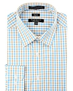 Tattersall Slim Fit Shirt  Shop Now : bit.ly/2vMURFf  #lamodemens #helpingmenlookgood #gentswithstyle #mfashiony #hisfashionguide Tattersall Shirt, Slim Fit Shirts, Dapper Style, Slim Fit Dress Shirts, Man Men, Yes Or No, Fitted Dress Shirts, Slim Fit Dresses, Trendy Shirts